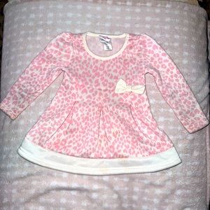 Nannette Pink Cheetah Print Dress